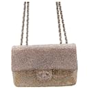 Chanel 2015 Swarovski Kristalle Mini Square Classic Flap Bag!