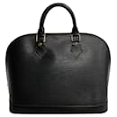 Louis Vuitton Alma PM Leather Handbag M52142 in excellent condition