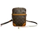 Louis Vuitton Danube Canvas Shoulder Bag M45266 in fair condition