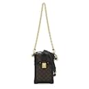 Louis Vuitton Pochette Trunk Vertical Canvas Shoulder Bag M63913 in excellent condition