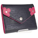 Louis Vuitton Victorine Wallet Leather Short Wallet M62980 in good condition