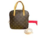 Louis Vuitton Spontini Canvas Handbag M47500 in good condition