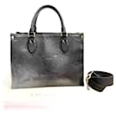 Louis Vuitton On The Go PM Leather Tote Bag M45653 in good condition