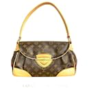 Louis Vuitton Beverly MM Canvas Shoulder Bag M40121 in good condition