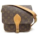 Louis Vuitton Cartouchiere MM Canvas Crossbody Bag M51253 in good condition
