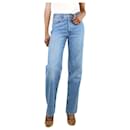 Calça jeans azul relaxada - tamanho UK 6 - Anine Bing