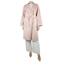 Pink cashmere belted coat - size UK 10 - Max Mara