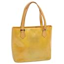 LOUIS VUITTON Monogram Vernis Houston Bolso de mano Gris M91053 LV Auth 71085 - Louis Vuitton