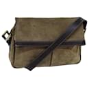 LOEWE Shoulder Bag Suede Beige Auth bs13619 - Loewe