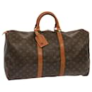 Louis Vuitton-Monogramm Keepall 50 Boston Bag M.41426 LV Auth 71267