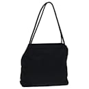 PRADA Shoulder Bag Nylon Black Auth bs13649 - Prada