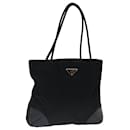 PRADA Tote Bag Nylon Black Auth fm3365 - Prada