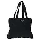 PRADA Shoulder Bag Nylon Black Auth 71120 - Prada