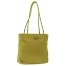 PRADA Hand Bag Nylon Khaki Auth 71098 - Prada