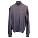 Ami De Coeur Turtleneck Sweater in Grey Wool