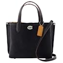 24 Shopper Bag - Coach - Cotton - Black