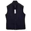 Loro Piana Storm System Gilet in Navy Blue Cashmere
