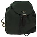 PRADA Chain Backpack Nylon Black Auth 69943 - Prada