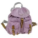 PRADA Backpack Nylon Pink Auth 69747 - Prada
