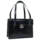 GUCCI Shoulder Bag Leather Outlet Black Auth bs13630 - Gucci