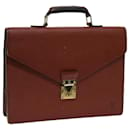 LOUIS VUITTON Epi Serviette Conseiller Briefcase Brown M54423 LV Auth 70980 - Louis Vuitton