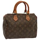 Louis Vuitton Monogram Speedy 25 Hand Bag M41528 LV Auth yk11721
