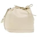 LOUIS VUITTON Epi Noe Shoulder Bag White Yvoire M4084J LV Auth 71460 - Louis Vuitton