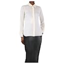 Cream silk blouse - size UK 8 - Max Mara