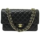 NEW CHANEL TIMELESS CLASSIC MM A HANDBAG01112 QUILTED LEATHER BAG - Chanel