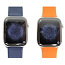NEW HERMES APPLE WATCH A WATCH2775 45MM SERIES 8 CONNECTED + WATCH BOX - Hermès