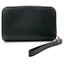 Louis Vuitton Baikal Leather Clutch Bag M30184 in good condition