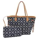 Louis Vuitton Neverfull MM Canvas Tote Bag M57484 in good condition
