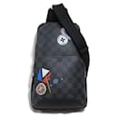 Louis Vuitton Avenue Sling Bag Canvas Crossbody Bag N41056 in excellent condition