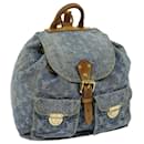 LOUIS VUITTON Monogram Denim Sac A DosGM Backpack Blue M95056 LV Auth 71186 - Louis Vuitton