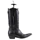 Leather cowboy boots - Autre Marque
