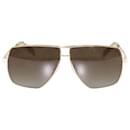 Celine Gold/Brown Gradient Polarized Sunglasses - Céline