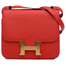 Hermes Epsom Constance 24 Red - Hermès
