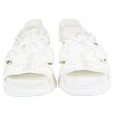 Christian Dior White D Connect Sandals