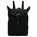 Gucci GG Nylon Bear Charm Backpack Black