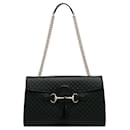 Gucci Medium Microguccissima Emily Shoulder Bag Black