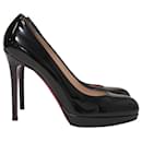 Christian Louboutin Simple Pumps in Black Patent Leather