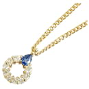 [LuxUness] 18K Sapphire Teardrop Necklace Metal Necklace in Excellent condition - & Other Stories