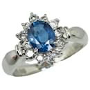 Other Platinum Sapphire Ring  Metal Ring in Excellent condition - & Other Stories