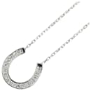 Other Platinum & Diamond Horseshoe Necklace  Metal Necklace in Excellent condition - & Other Stories