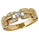 TASAKI 18K Diamond Chain Ring  Metal Ring in Excellent condition - Tasaki