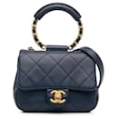 Chanel Blue Small In The Loop Flap