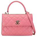 Chanel Pink Small Lambskin Trendy CC Flap