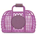 Fendi Purple Small Recycled Plastic Basket