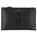 Prada Saffiano Leather Clutch Bag Leather Clutch Bag 2NG005 in good condition