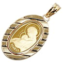 Other 24k Gold Virgin Mary Pendant Metal Pendant in Good condition - & Other Stories